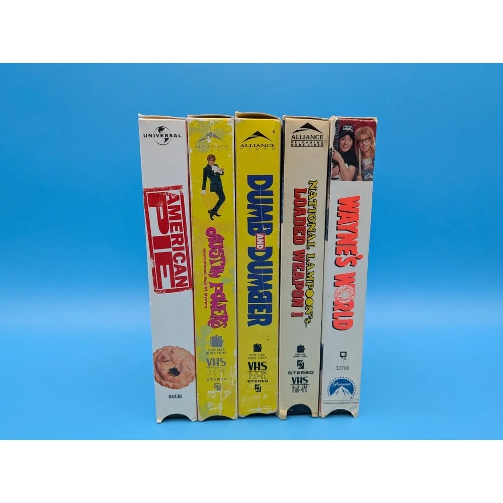 90's Comedy VHS Lot (5 Tapes) - Dumb & Dumber, Wayne's World, Austin Powers ++ - Picture 7 of 7